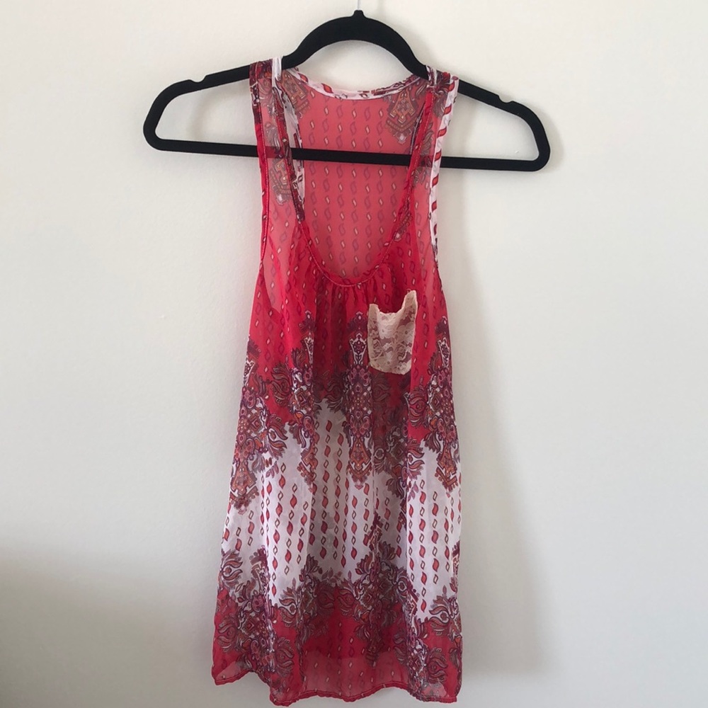 Semi See Through Tank Top!